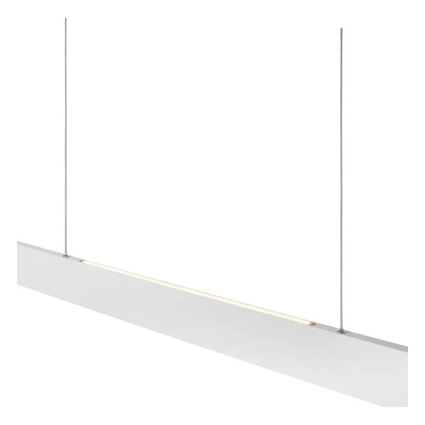 Lucide RAYA LED - Lámpara colgante - LED Regul. - 1x36W 2700K - Blanco - detalle 1